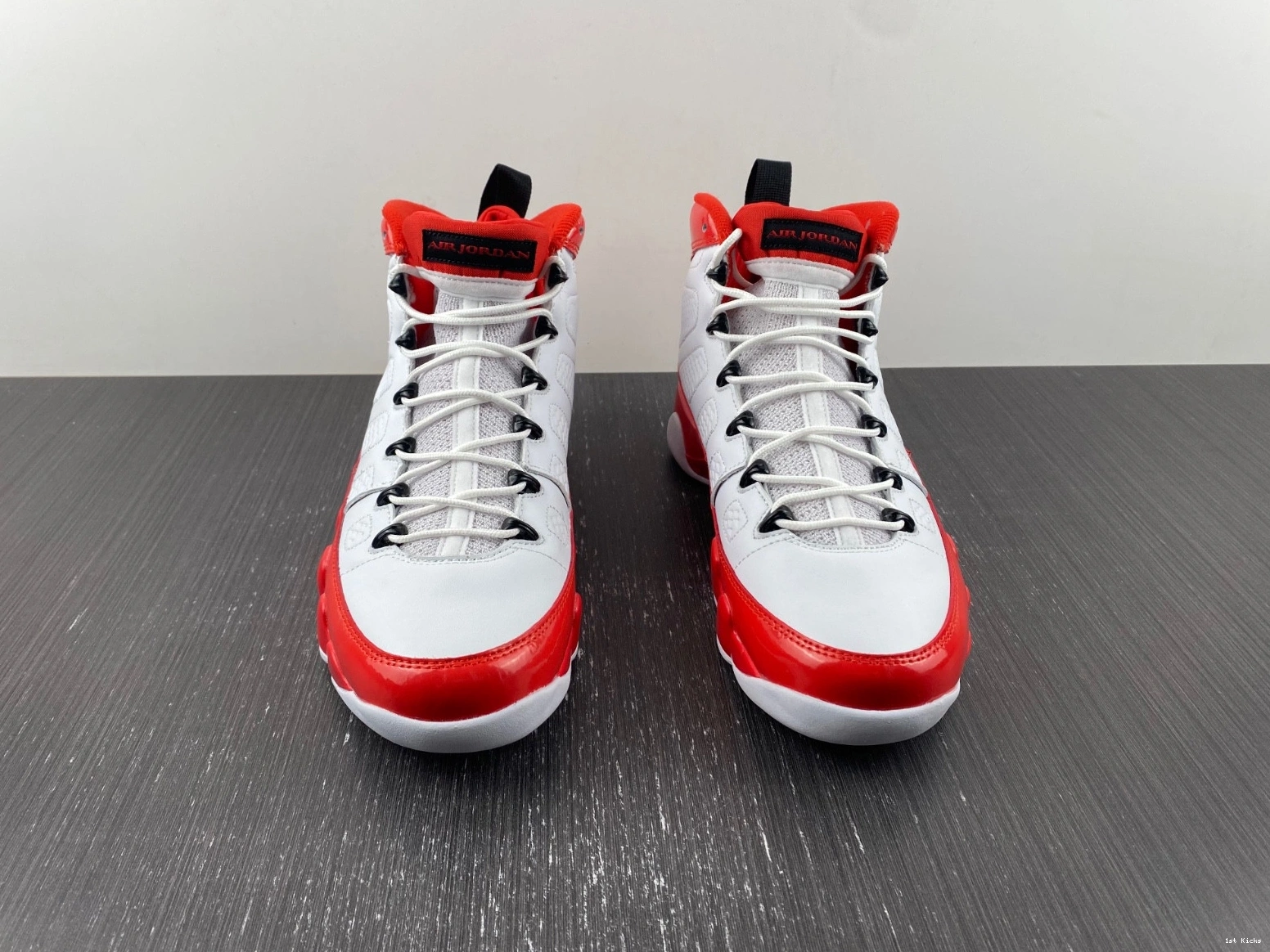 302370-160L  Jordan Red Black 9 White Gym Air Red 0207